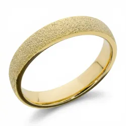 Courbe Ehering 18K Gelbgold &ndash; Strukturiertes Design