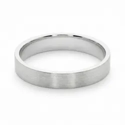 Alliance Nuance en Or Blanc 18K – Finition Satinée 3 mm