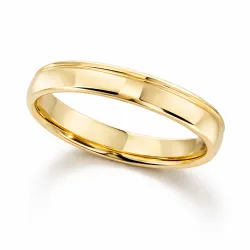 Soie Trouwring 18K Geelgoud – Trouwring 4 mm | Celinni