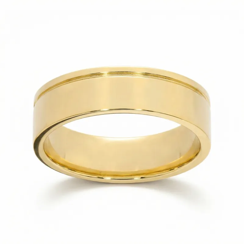 Vera Ehering aus 18K Gelbgold – 5 mm Trauring | Celinni