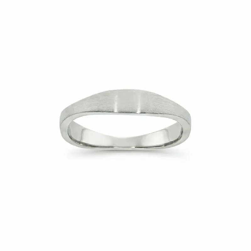 Kael Trouwring 18K Witgoud – Trouwring 5 mm | Celinni