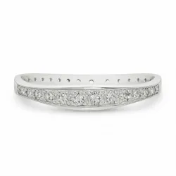 Kael 18K White Gold Natural Diamond Wedding Band | Celinni