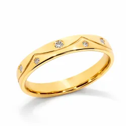 Astra Ehering 18K Gelbgold & natürliche Diamanten | Celinni