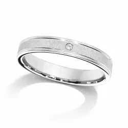 Alianza Elune Oro Blanco 18K y Diamantes Naturales | Celinni