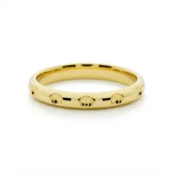Alliance Solis en Or Jaune 18K – Alliance Mariage Celinni