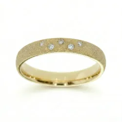 Alianza Aerin Oro Amarillo 18K y Diamantes Naturales