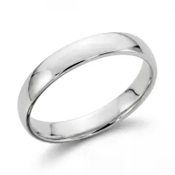 Ondine Ehering aus 18K Weißgold – Geschwungenes Design 3 mm
