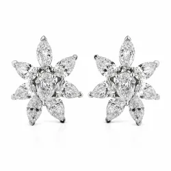 Diamant-Ohrringe Nelly aus 18K Gold | Celinni