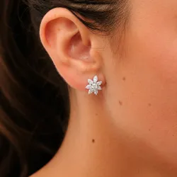 Pendientes Nelly – Oro de 18K y diamantes naturales | Celinni