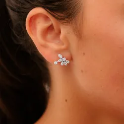 Diamant-Ohrringe Nina aus 18K Gold | Celinni