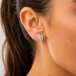 Pendientes Océane – Oro de 18K y diamantes naturales