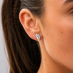 Diamant-Ohrringe Océane aus 18K Gold | Celinni