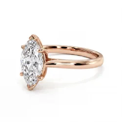 Promesse Marquise Diamant Solit&auml;r &ndash; Verlobungsring Celinni