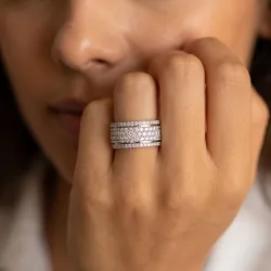 Anillo de diamantes Lilia