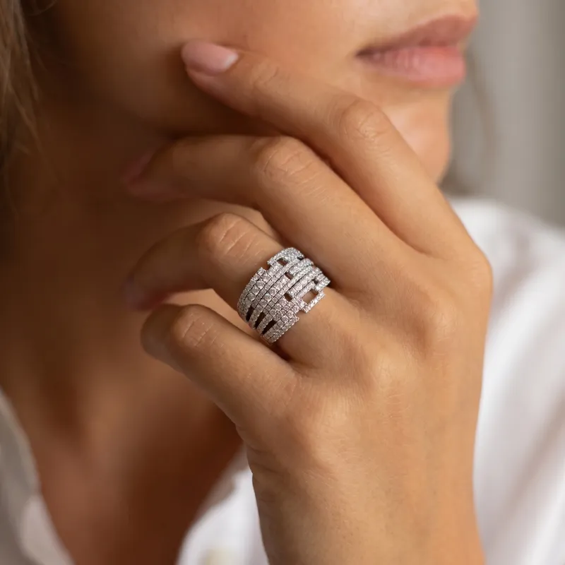 Anillo de diamantes Noche de Embriaguez