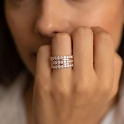 Anillo de diamantes Maïtica