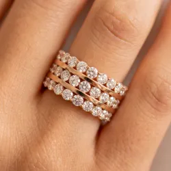 Anillo de diamantes Maïtica
