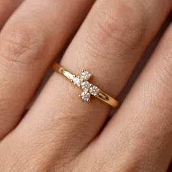 Bague Constellation Diamants en Or 18K ou Platine | Celinni