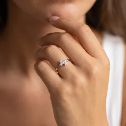 Bague Constellation Diamants en Or 18K ou Platine | Celinni