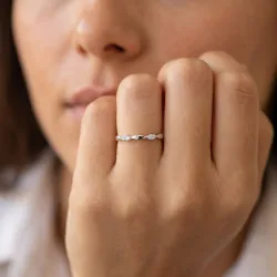 Bague Semée de Marquises en Or 18K ou Platine | Celinni