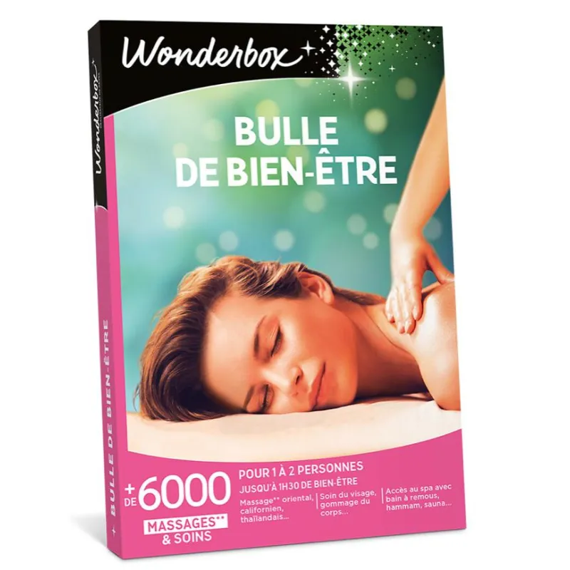 coffret Wonderbox bien être