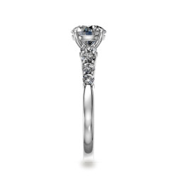 Round Diamond Engagement Ring Aria Pav&eacute; | Celinni