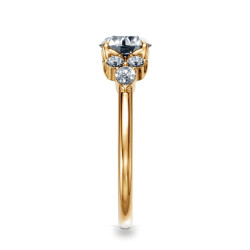 Round Diamond Engagement Ring Constellation | Celinni