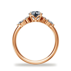 Round Diamond Engagement Ring Constellation | Celinni