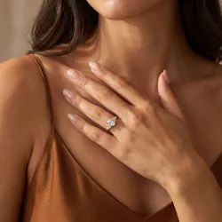 Oval Diamond Engagement Ring Constellation | Celinni