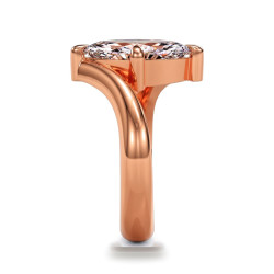 Verlovingsring marquise diamant Éclipse | Celinni