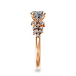 Anillo de compromiso diamante ovalado Constellation marquesas | Celinni