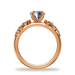 Oval Diamond Engagement Ring Constellation Marquises | Celinni