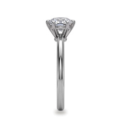 Verlobungsring runder Diamant Aria mit sechs Krappen | Celinni