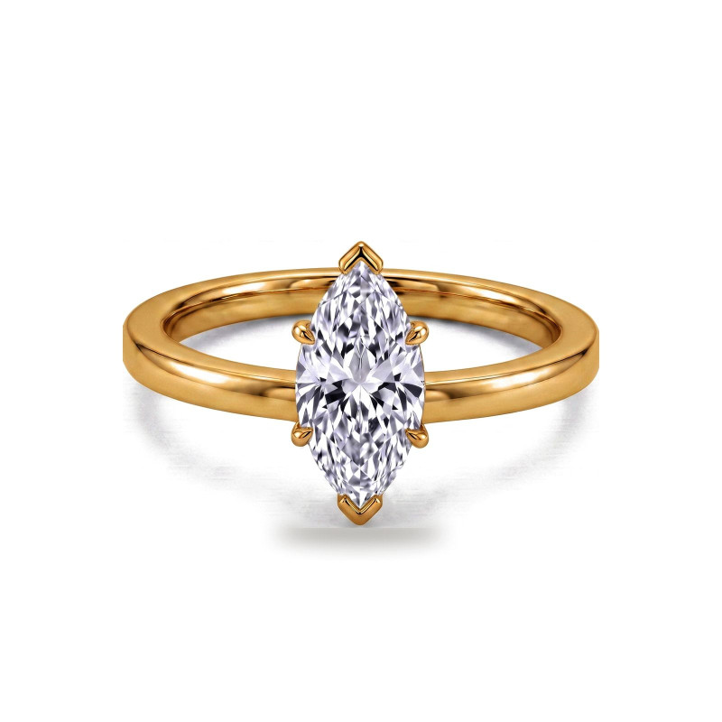 Marquise Diamond Engagement Ring Aria | Celinni