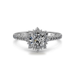 Round Diamond Engagement Ring Alba | Celinni
