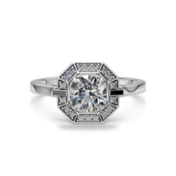 Round Diamond Engagement Ring Livia | Celinni