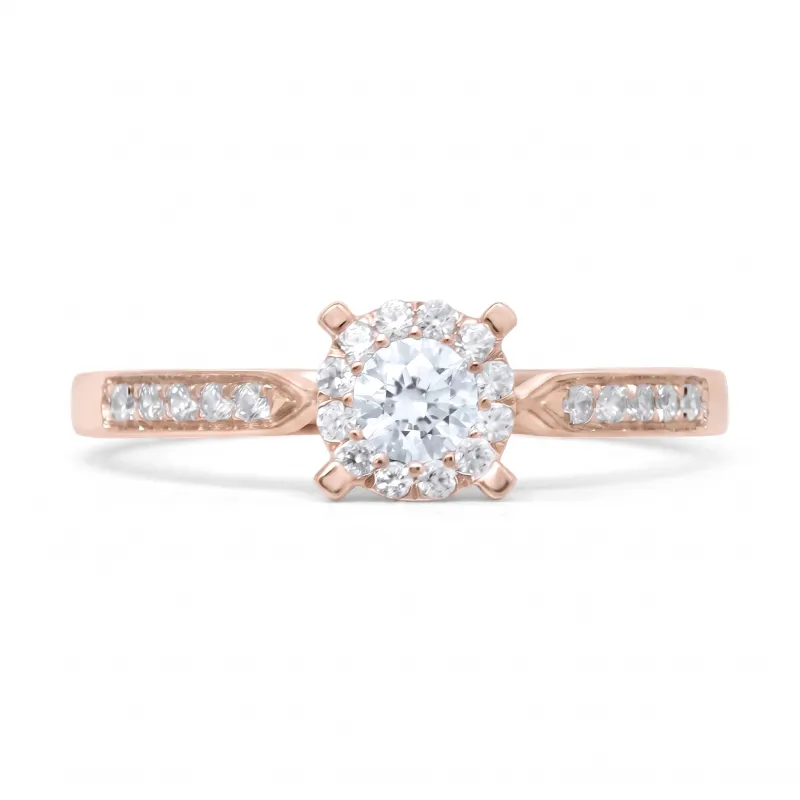 Bague Sylvaine – Or 18K et Diamants Naturels l Celinni