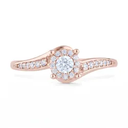 Anillo Daniela de Oro 18K y Diamantes Naturales | Celinni