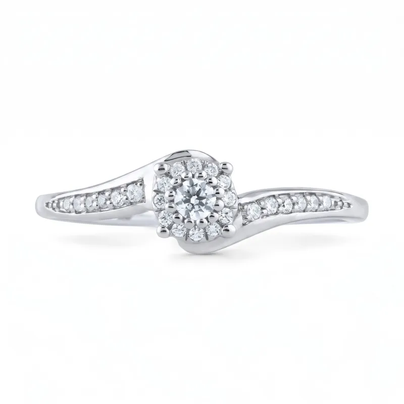 Anillo D&eacute;borah de Oro 18K y Diamantes Naturales | Celinni