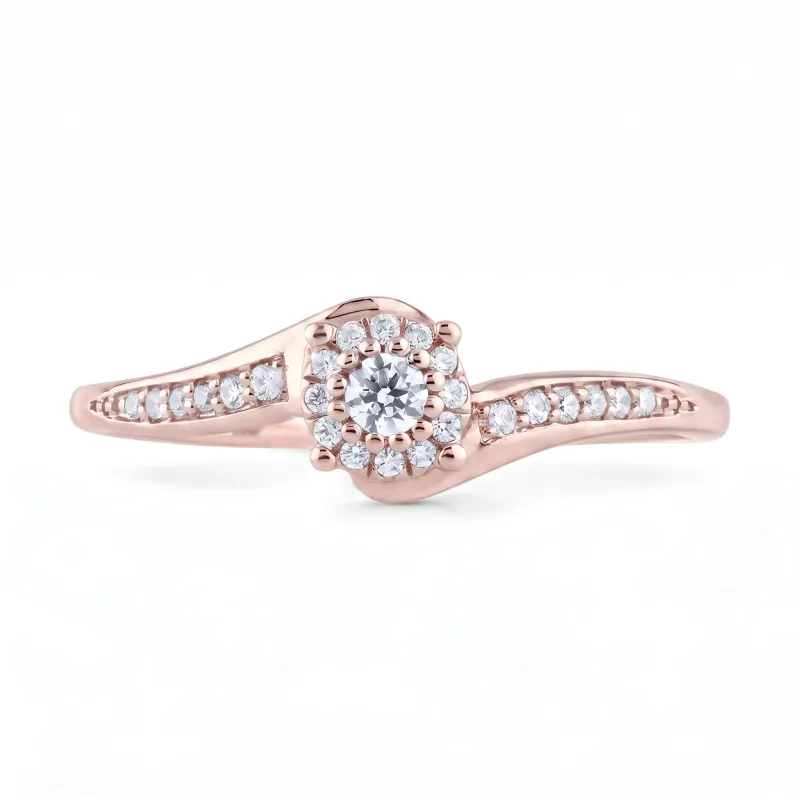 Déborah Ring in 18K Gold and Natural Diamonds | Celinni