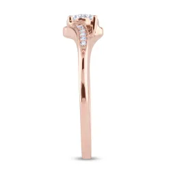 Déborah Ring in 18K Gold and Natural Diamonds | Celinni