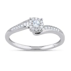 Déborah Ring aus 18K Gold mit natürlichen Diamanten