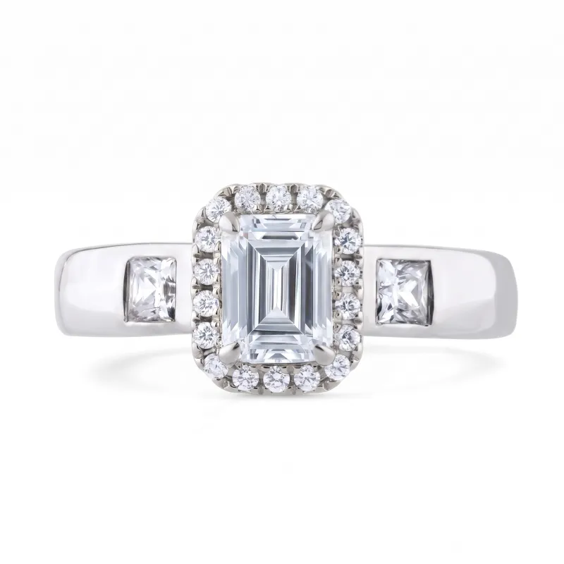 Bague Diamants Naturels Coline en Or 18K