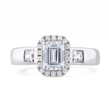 Coline Natural Diamond Ring in 18K Gold