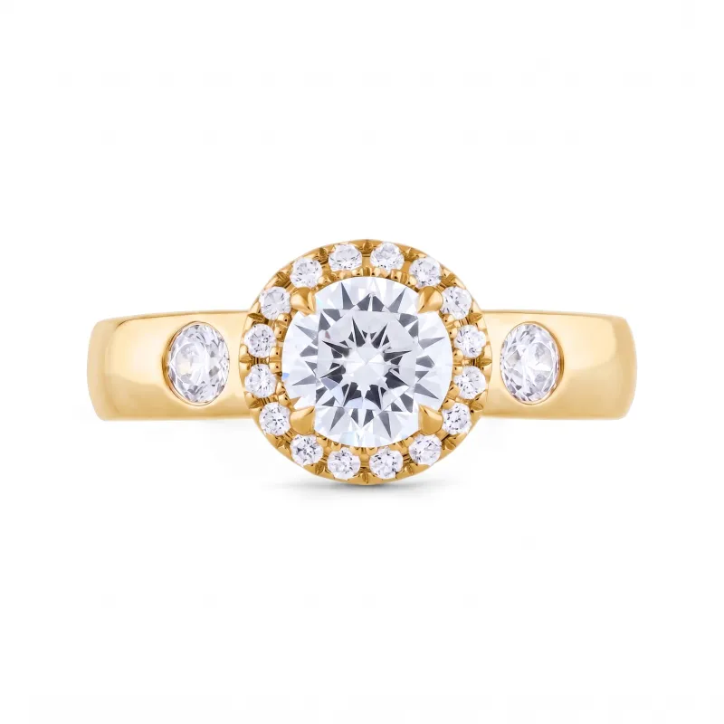 Bague Diamants Naturels Coraline Or 18K