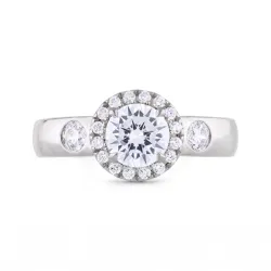 Bague Coraline en or 18K et diamants naturels pavés Celinni