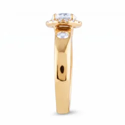 Bague Coraline en or 18K et diamants naturels pavés Celinni
