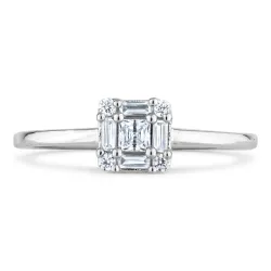 Diamond Beatrice Ring – 18K Gold and Natural Diamonds