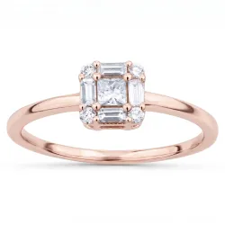 Bague Diamant Princesse Béatrice - Or 18K et Diamant Naturel