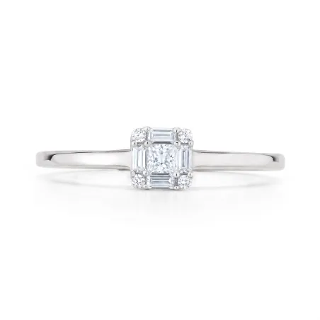 Bague Diamants Naturels Céline en Or 18K